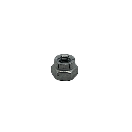 Flexible Top Lock Nut, M8-1.25, Steel, Zinc Plated